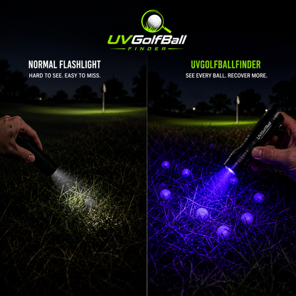 UV Golf Ball Finder Flashlight